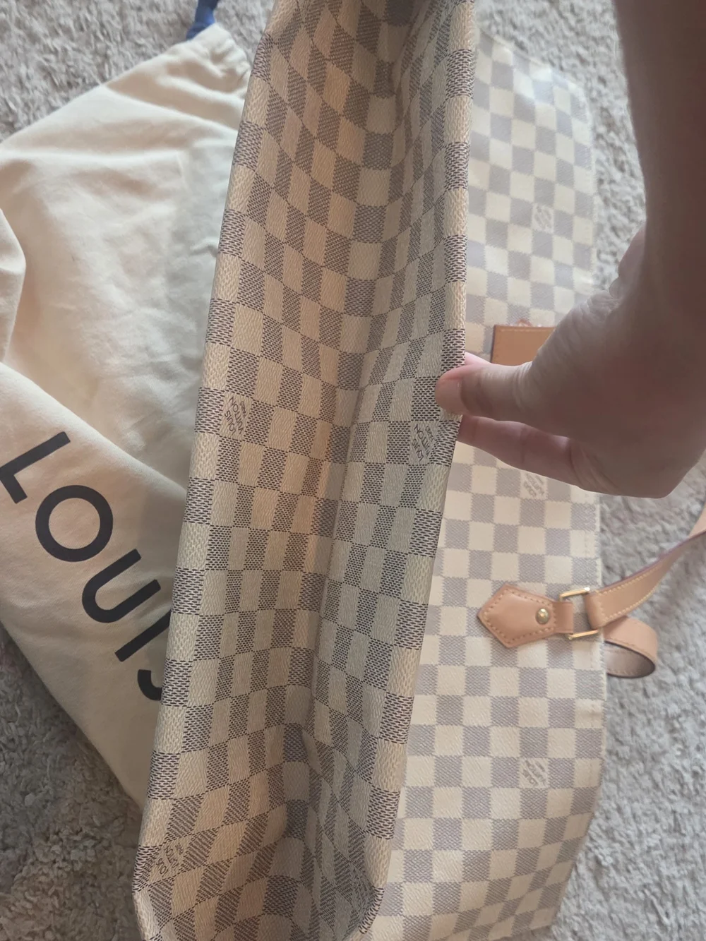 Louis Vuitton Damier Azur All-In MM